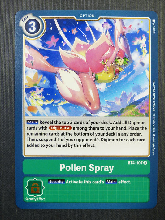 Pollen Spray BT4 R - Digimon Card #459