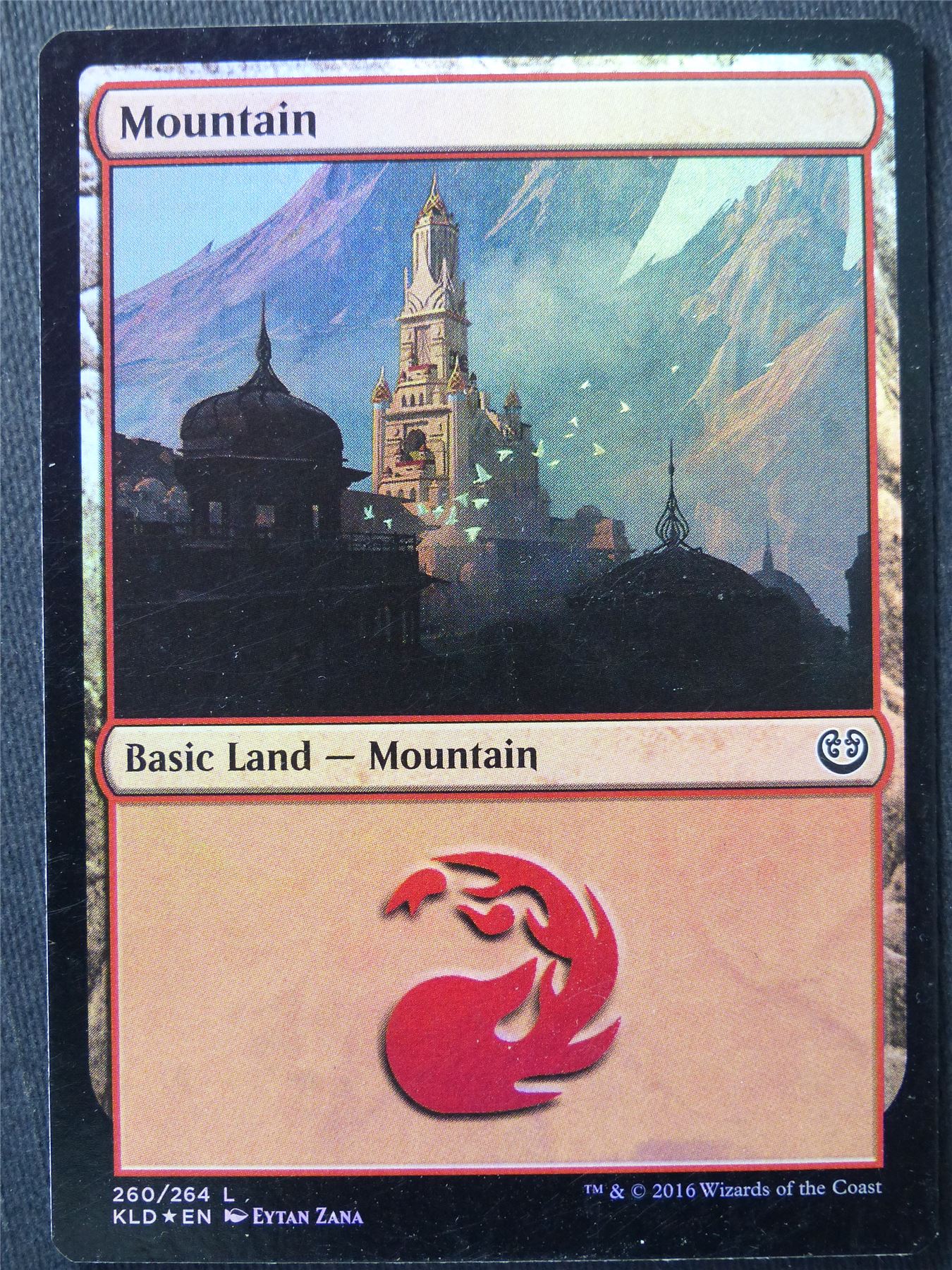 Mountain 260/264 Foil - Mtg Magic Cards #DX