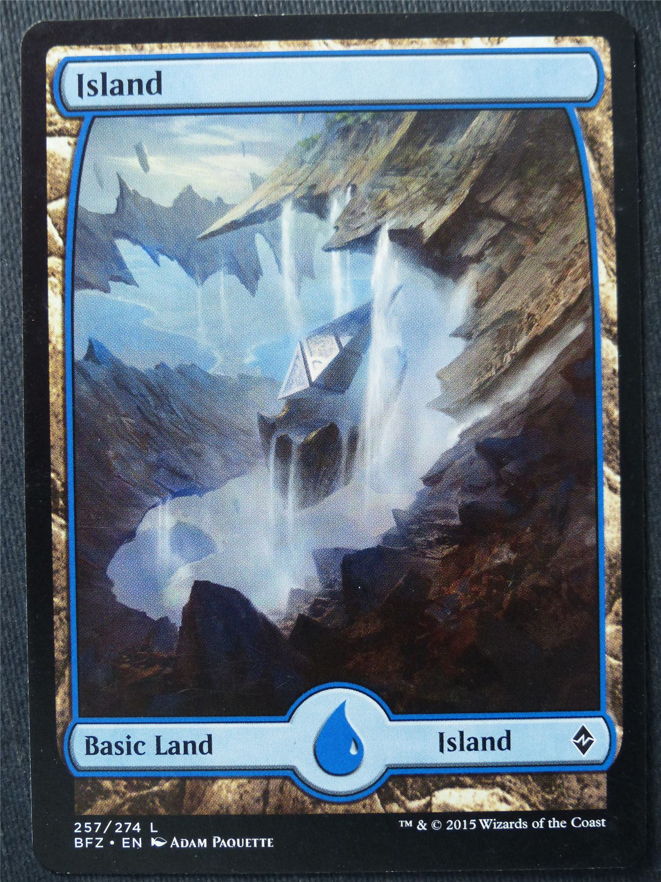 Island Full Art 252/274 - Mtg Magic Cards #D0