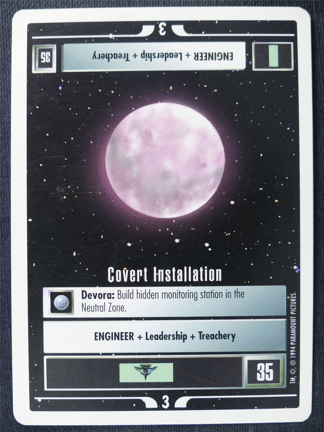 Covert Installation - Star Trek Cards #13U