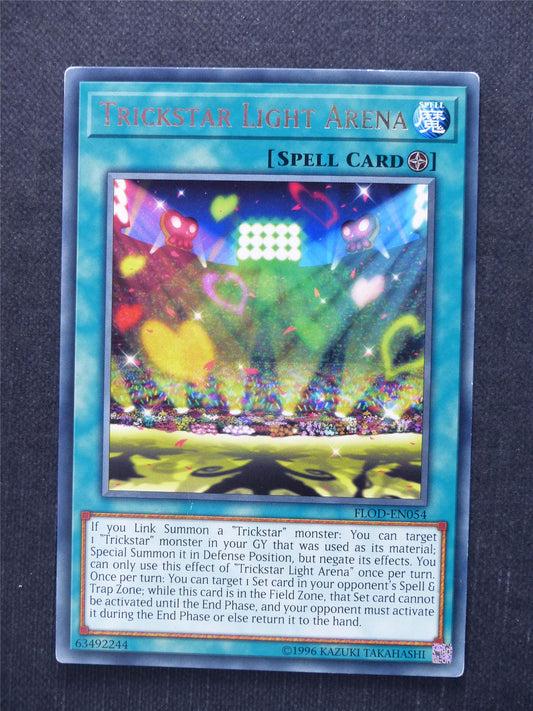Trickstar Light Arena FLOD Rare - Yugioh Cards #MK