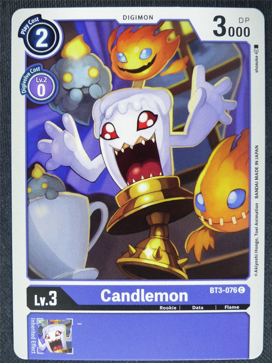Candlemon BT3-076 C - Digimon Cards #I