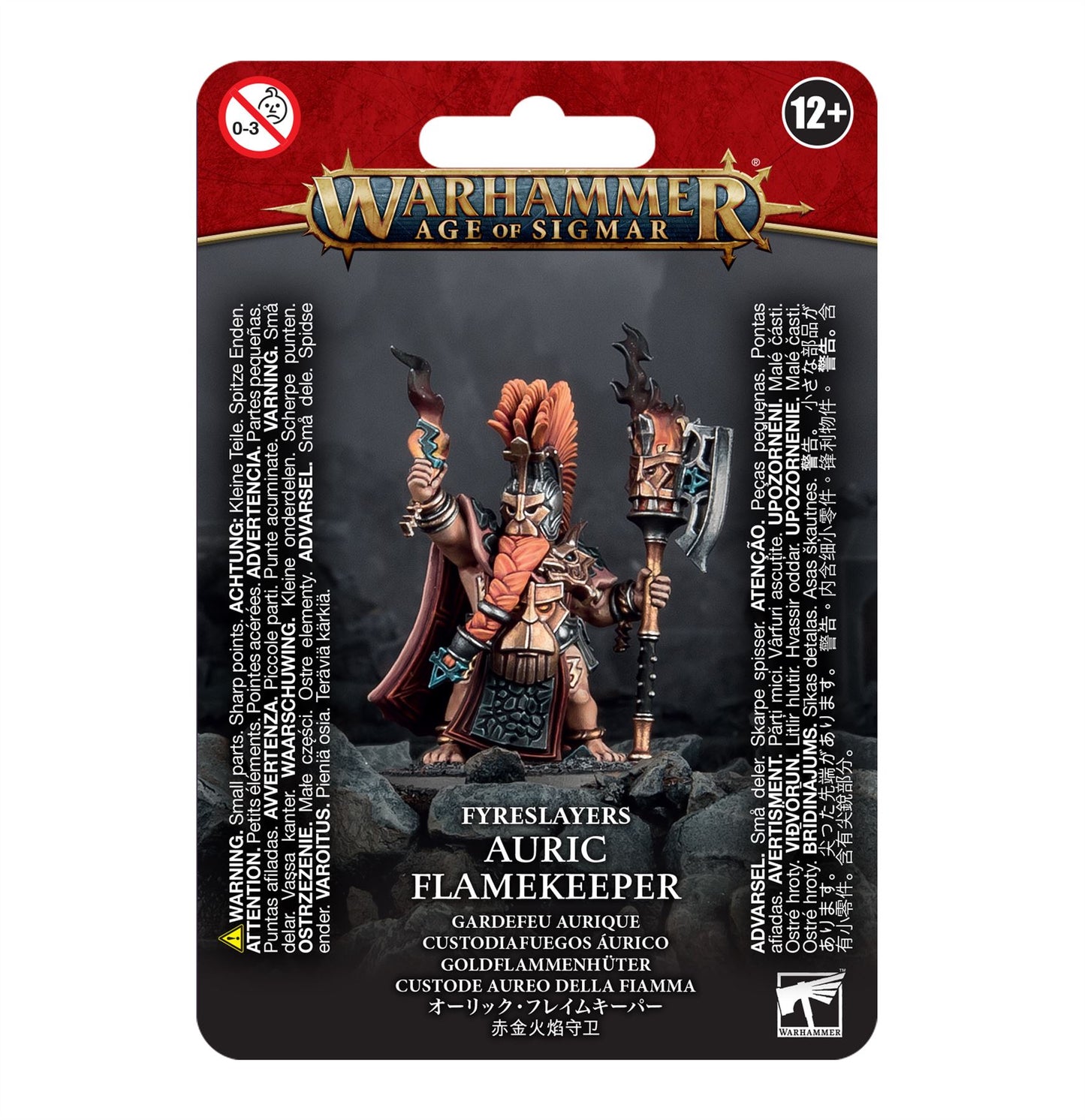 Auric Flamekeeper - Fyreslayers - Warhammer AoS #1J3