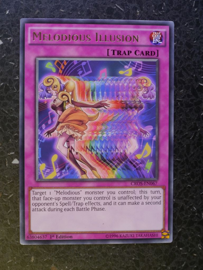 Yugioh Cards: MELODIOUS ILLUSION CROS ULTRA RARE # 3F43 Archeron Yugioh Cards: MELODIOUS ILLUSION CROS ULTRA RARE # 3F43 Archeron