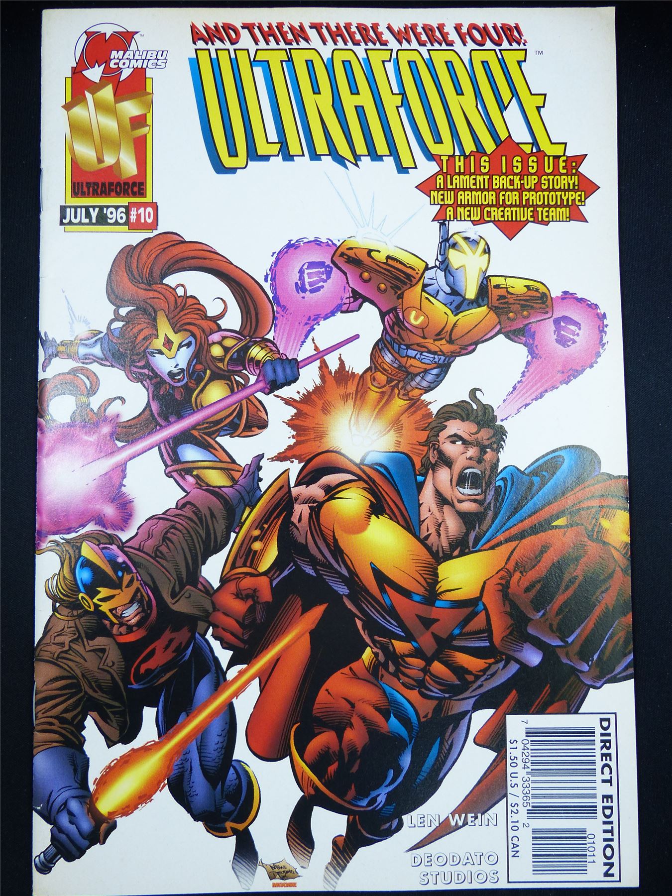 ULTRAFORCE #10 - Malibu Comic #1JM