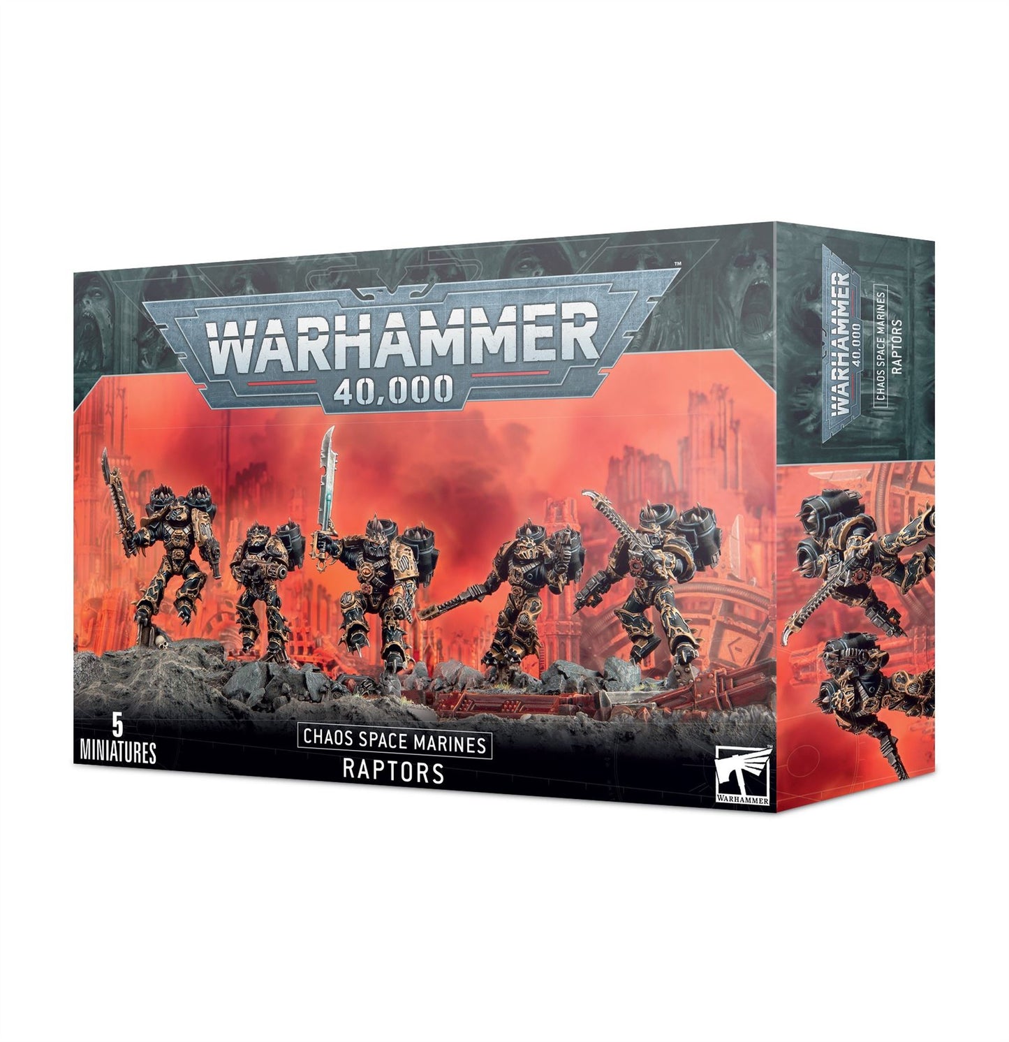 Raptors - Chaos Space Marines - 40K #21Q