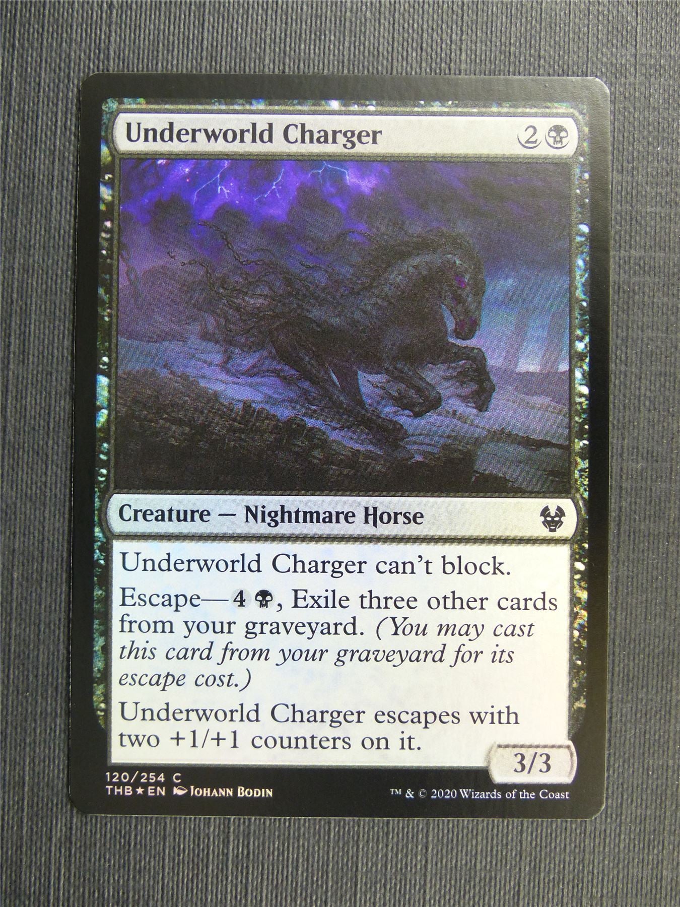 Underworld Charger Foil - Theros Collector Ed - Mtg Magic Cards #3MD