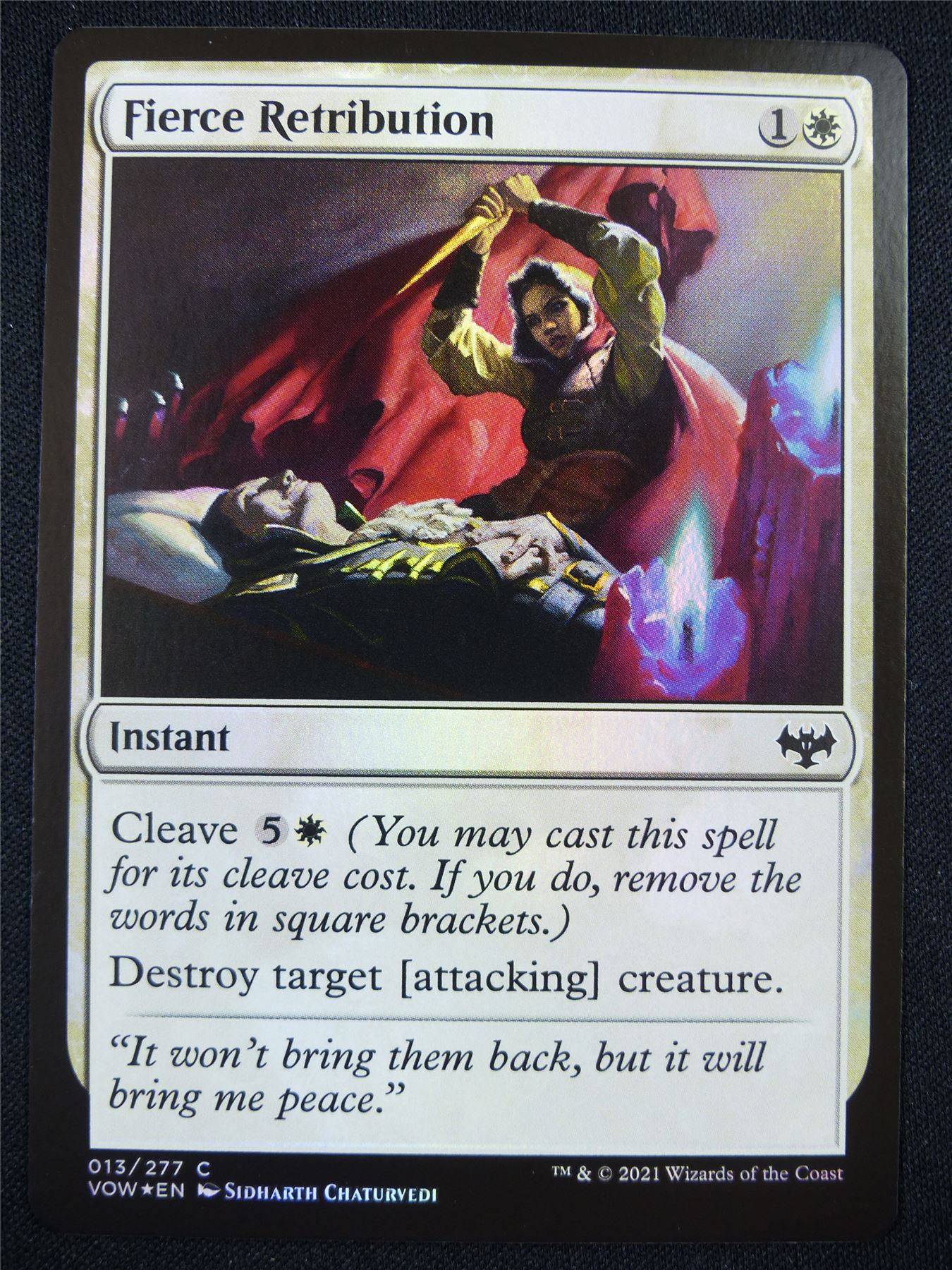 Fierce Retribution Foil - Mtg Card #1MP