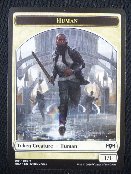 Human Token - Mtg Card #2CB