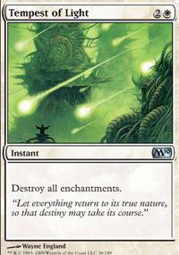 Mtg Magic Card: M10 : Tempest of Light
