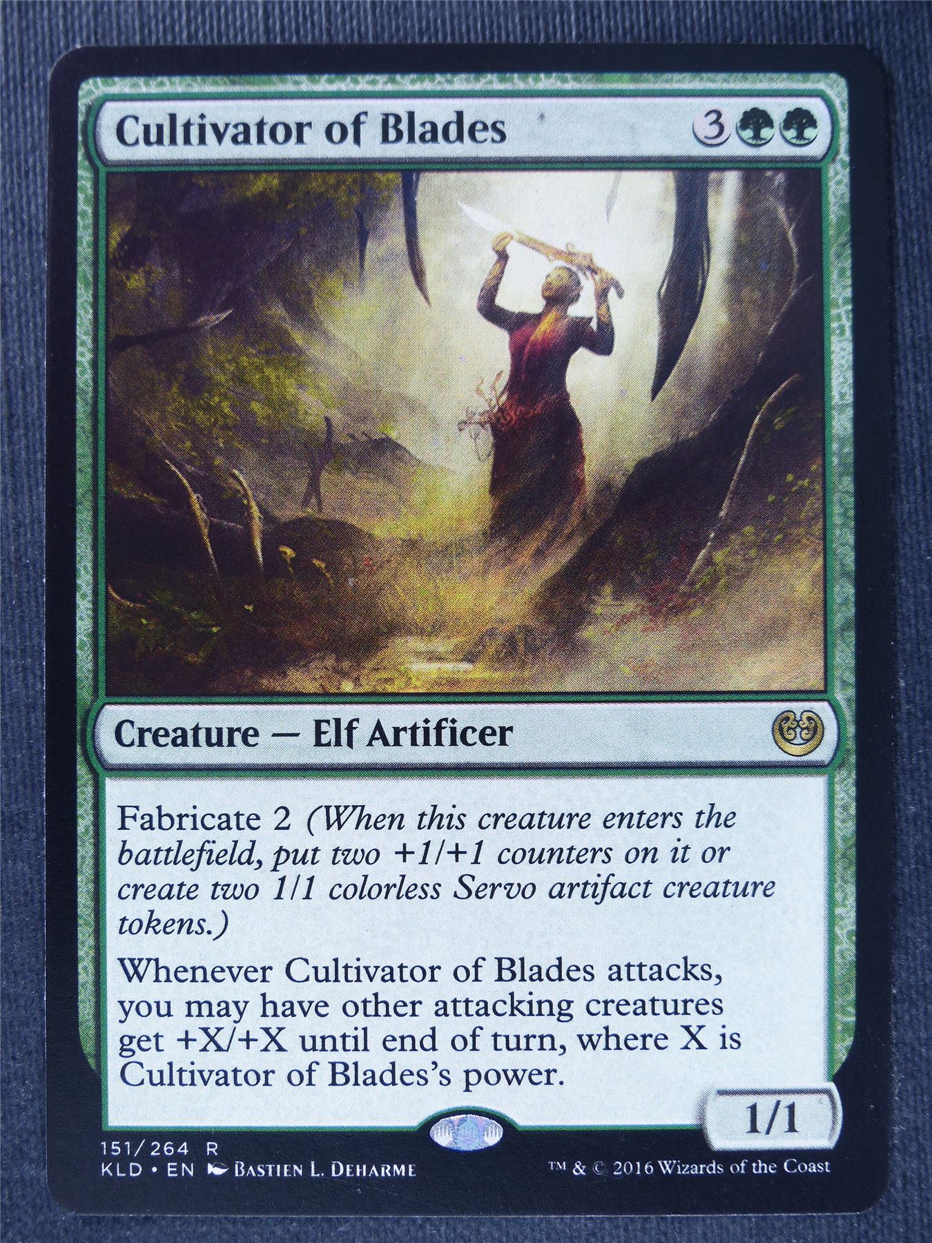 Cultivator of Blades - Mtg Magic Cards #1A0 Archeron Cultivator of Blades - Mtg Magic Cards #1A0 Archeron