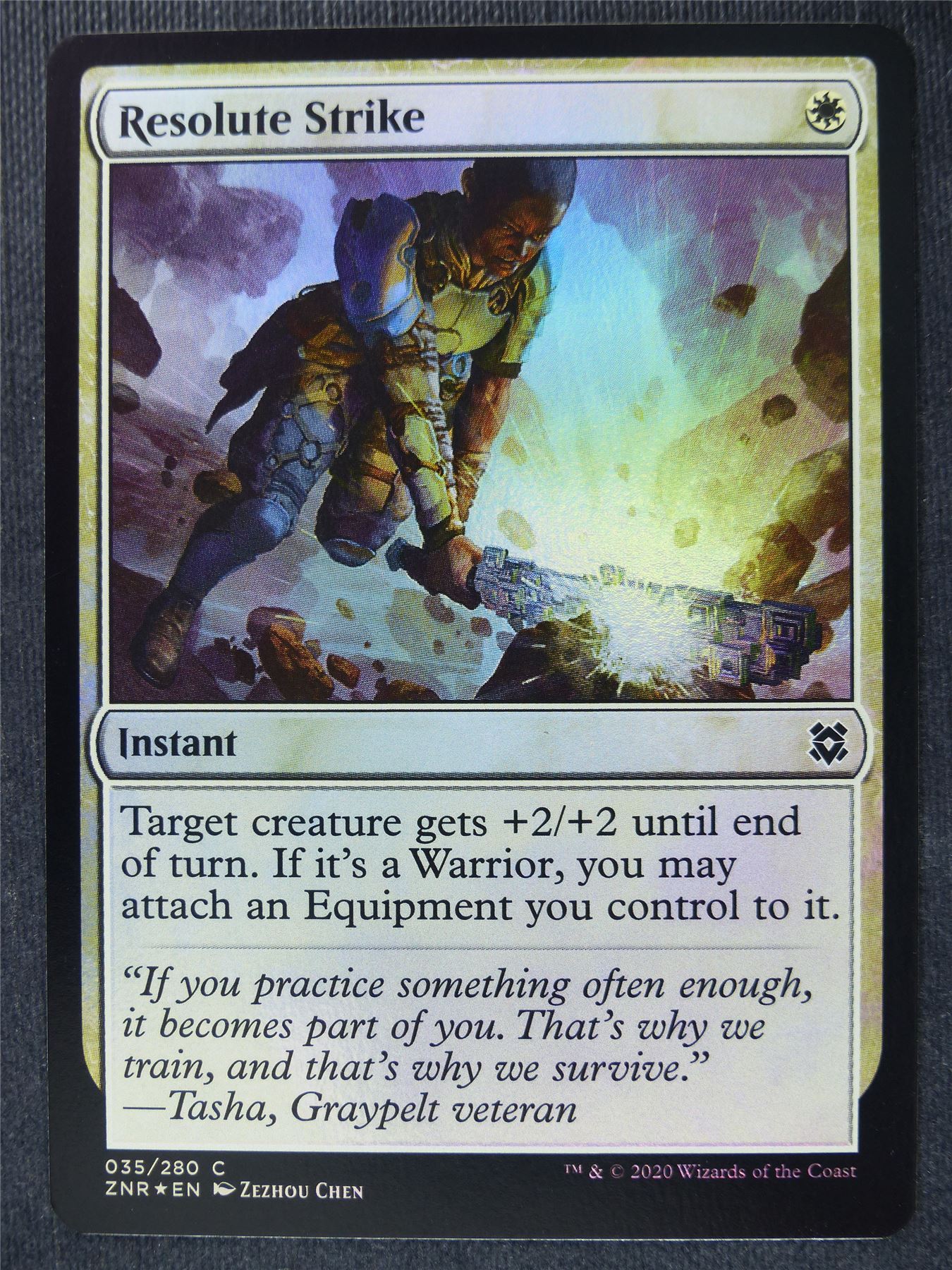 Resolute Strike Foil - Mtg Magic Cards #1U7