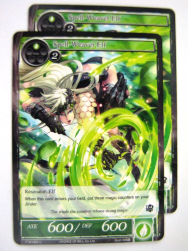 Force of Will Cards: SPELL-WEAVER ELF x2 # 7I86