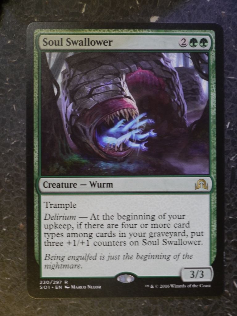 MTG Magic Cards: SOUL SWALLOWER RARE # 6I26