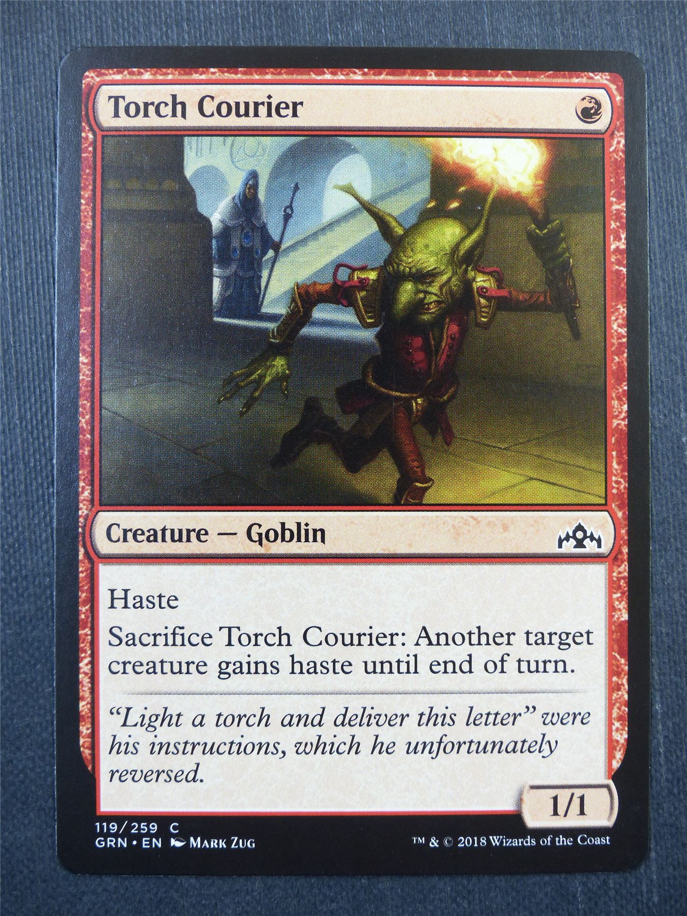 Torch Courier - Mtg Card #4DD