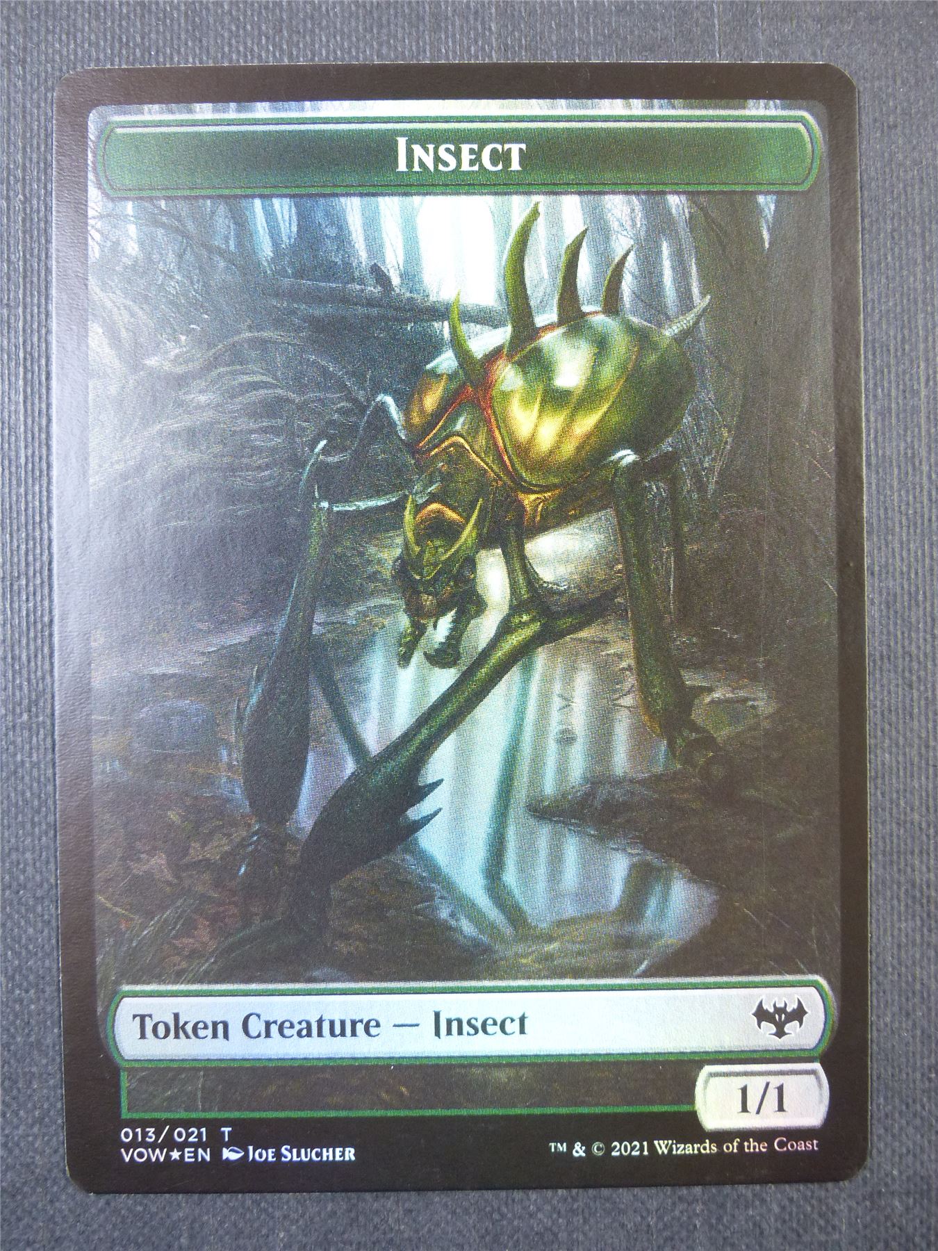 Insect Foil Token - Mtg Card #8Y6