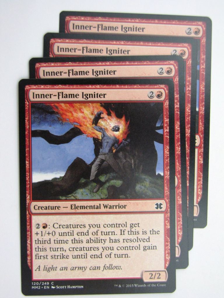 MTG MODERN MASTERS TWO: GOREHORN MINOTAURS x4 # 28C8