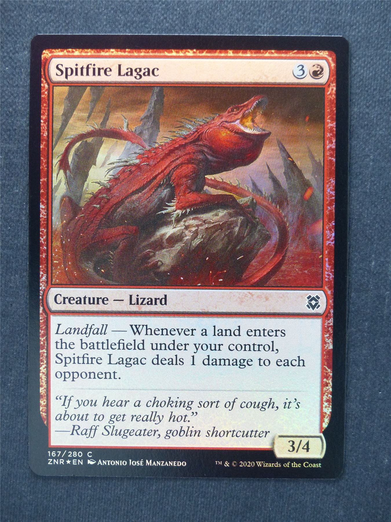 Spitfire Lagac Foil - Mtg Magic Cards #S3