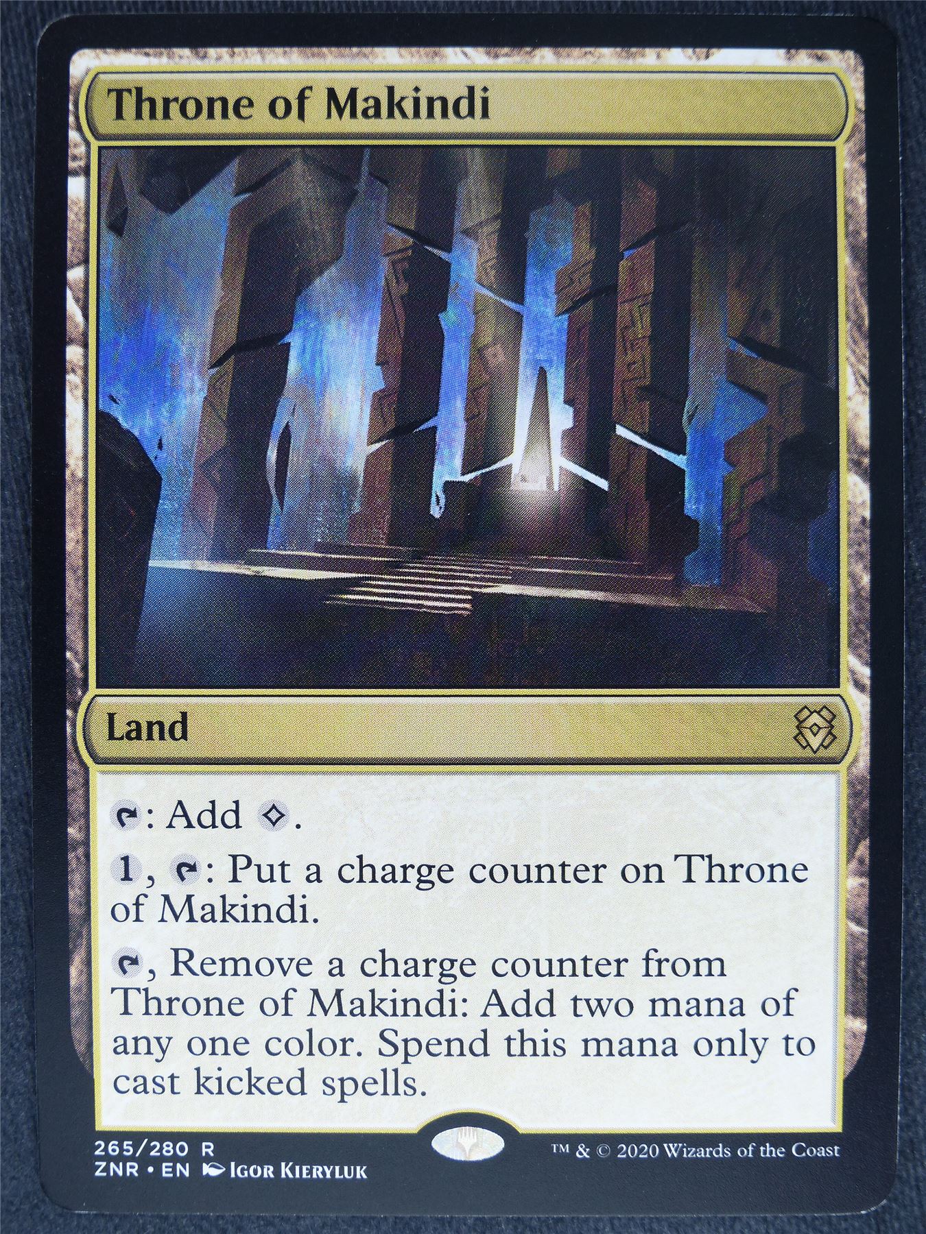 Throne of Makindi Mint - Mtg Magic Cards #1Z