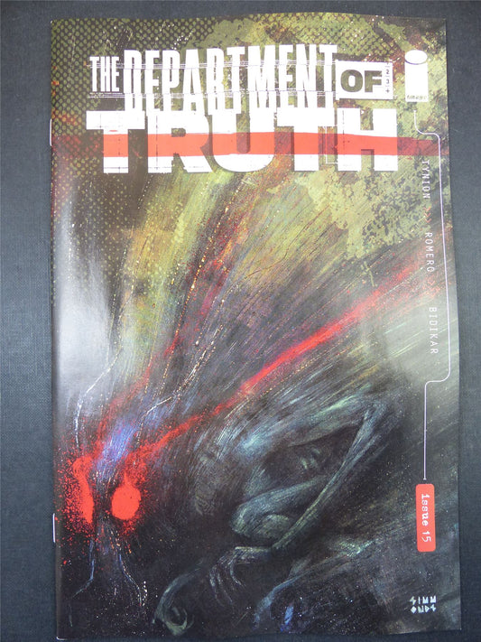 The DEPARTMENT of Truth #15 - Jan 2022 - Image Comics #5IO
