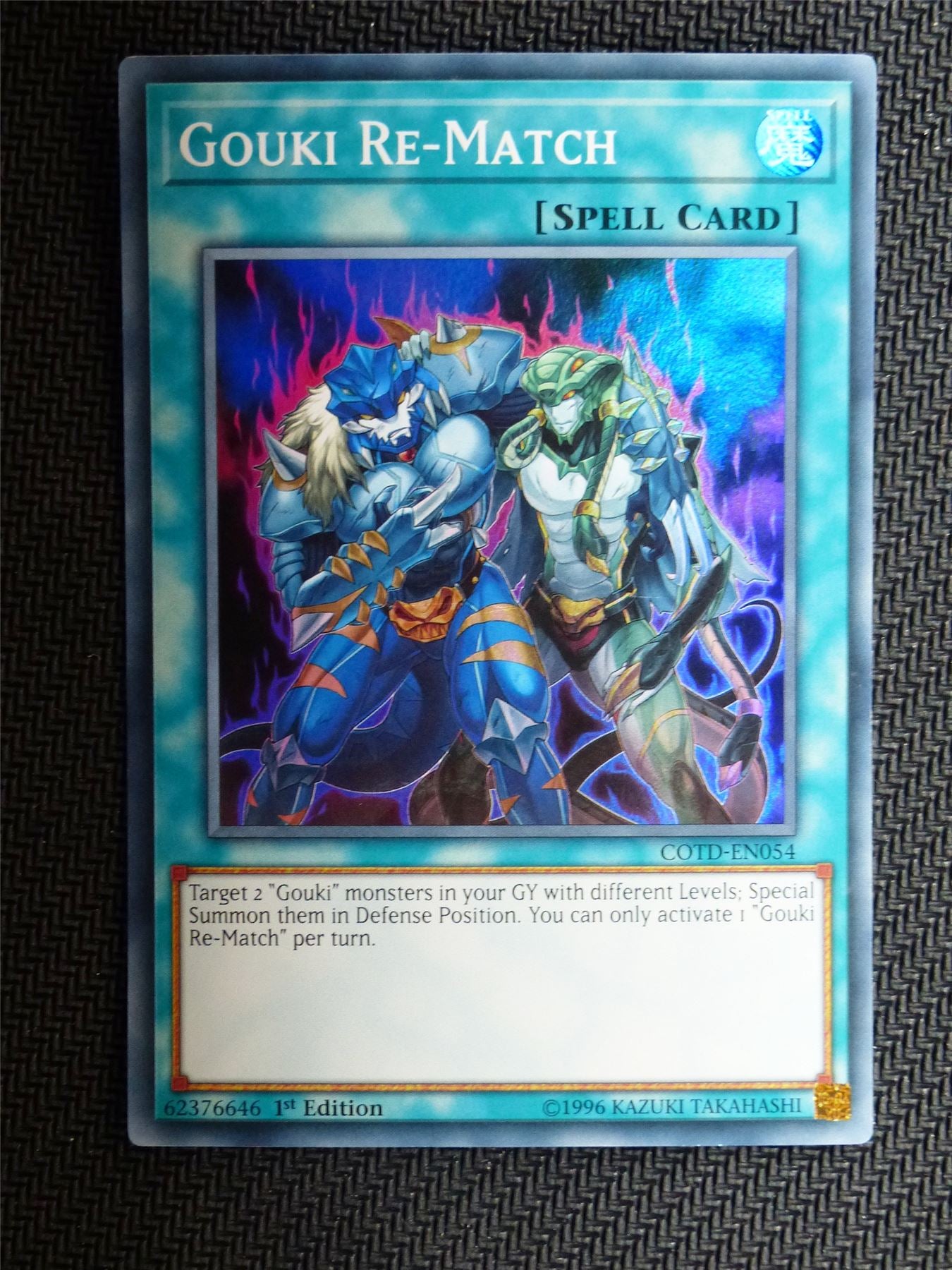 yugioh card match Gouki Re Match - COTD - Super Rare