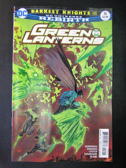 DC Comics: GREEN LANTERNS #16 APRIL 2017 # 24E77