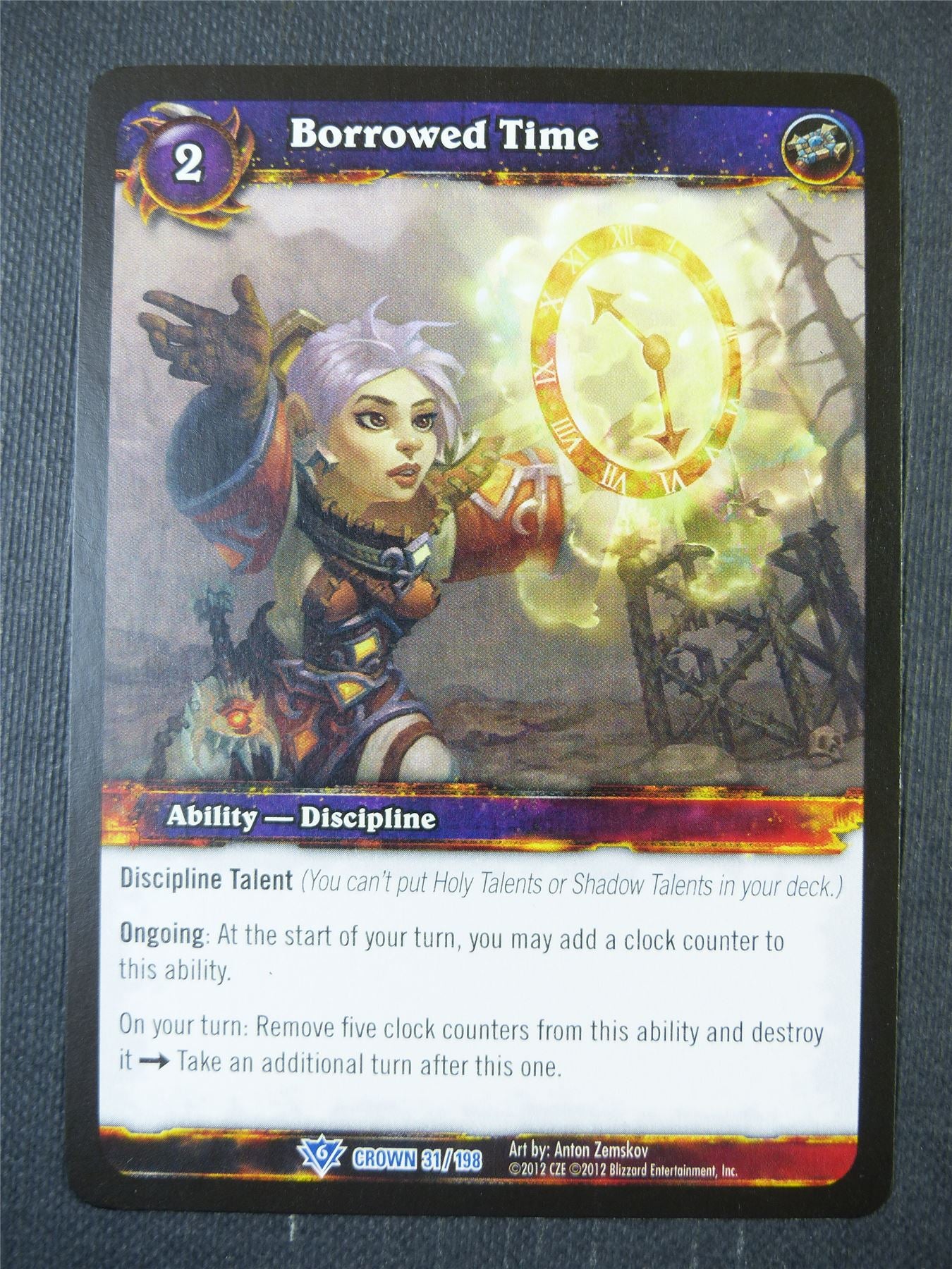 Borrowed Time 31/198 - WoW Card #134