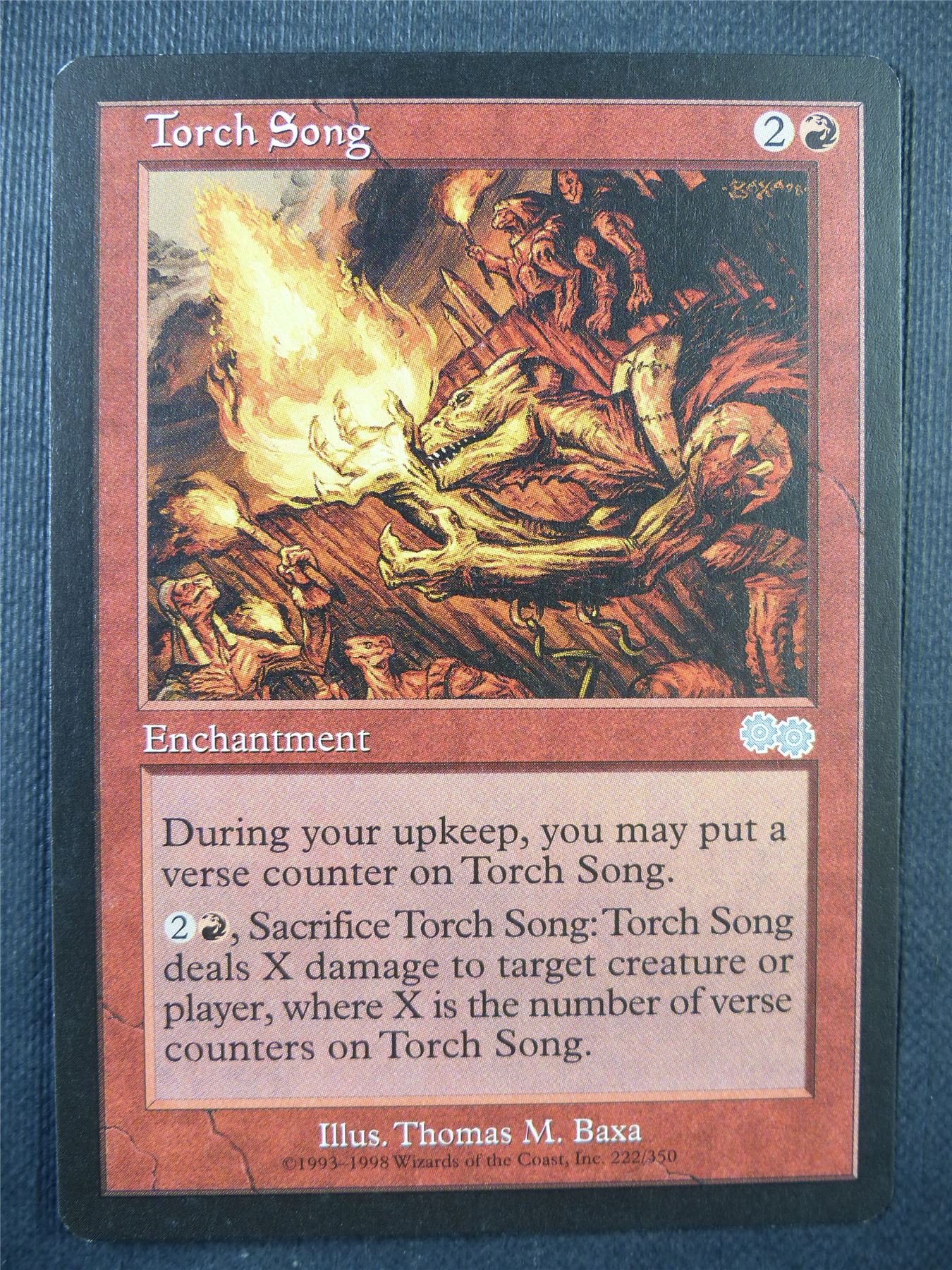 Torch Song - Urza's Saga - Mtg Card #73M