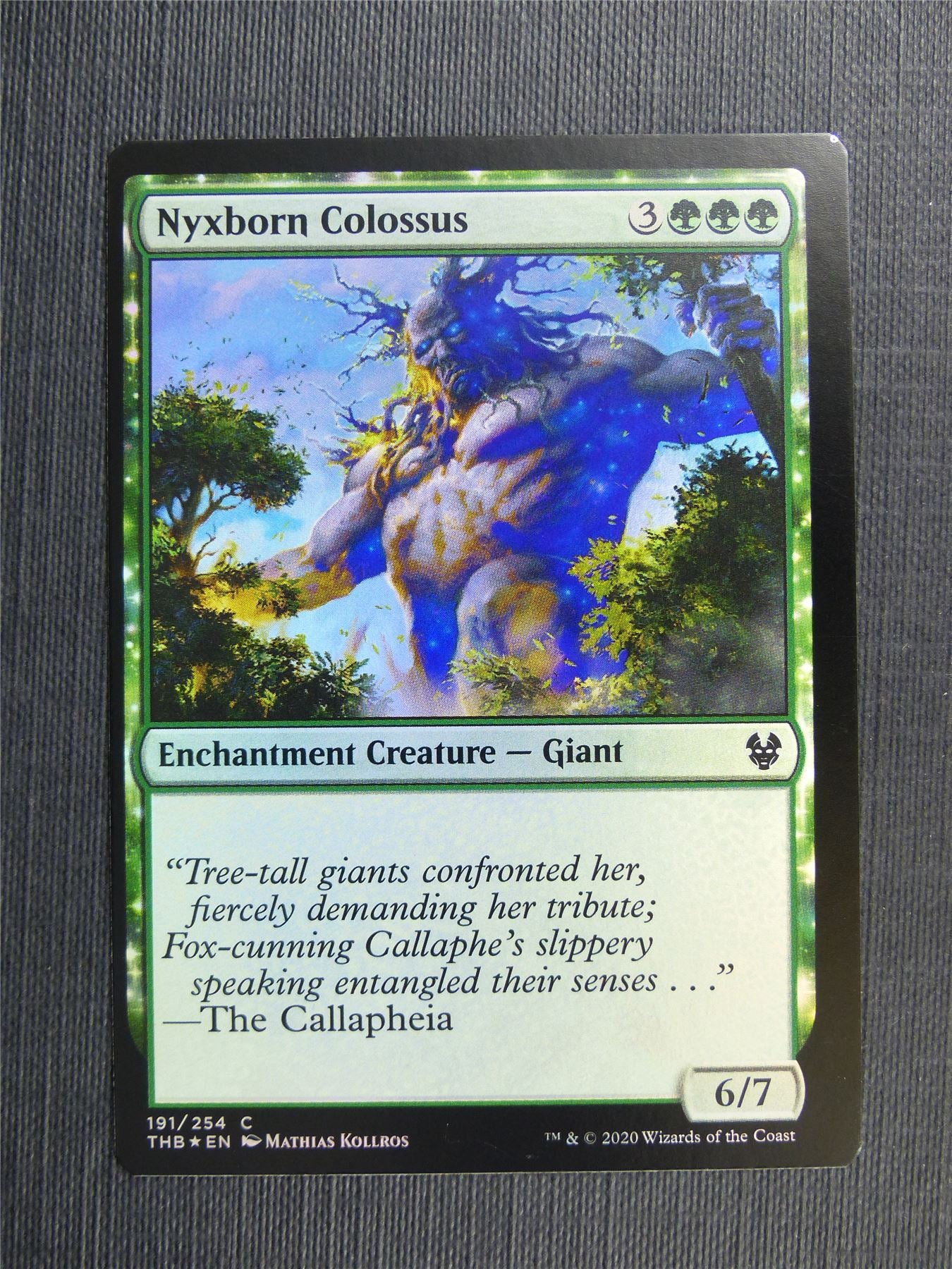 Nyxborn Colossus Foil - Theros Collector Ed - Mtg Magic Cards #3N0