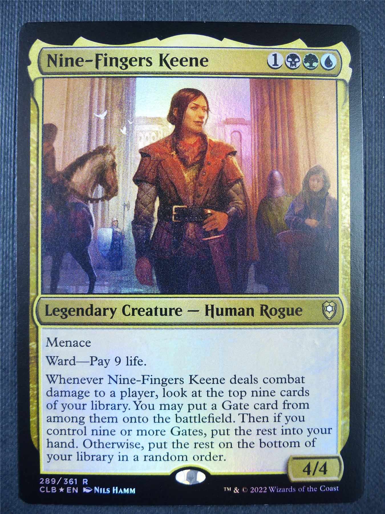 Nine-Fingers Keene Foil - Mtg Card #6SL