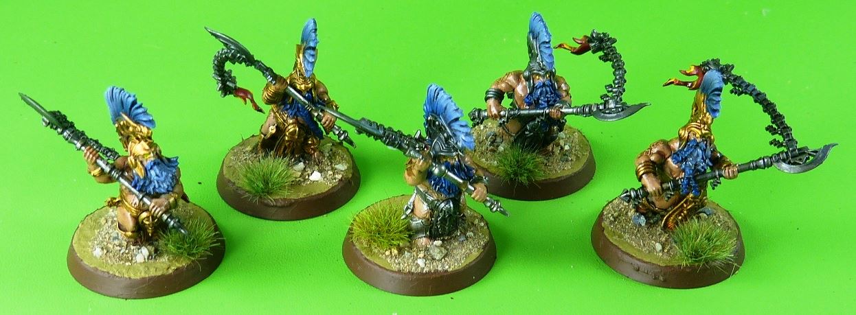 Hearthguard Berzerkers - Fyreslayers - Warhammer AoS 40k #V8