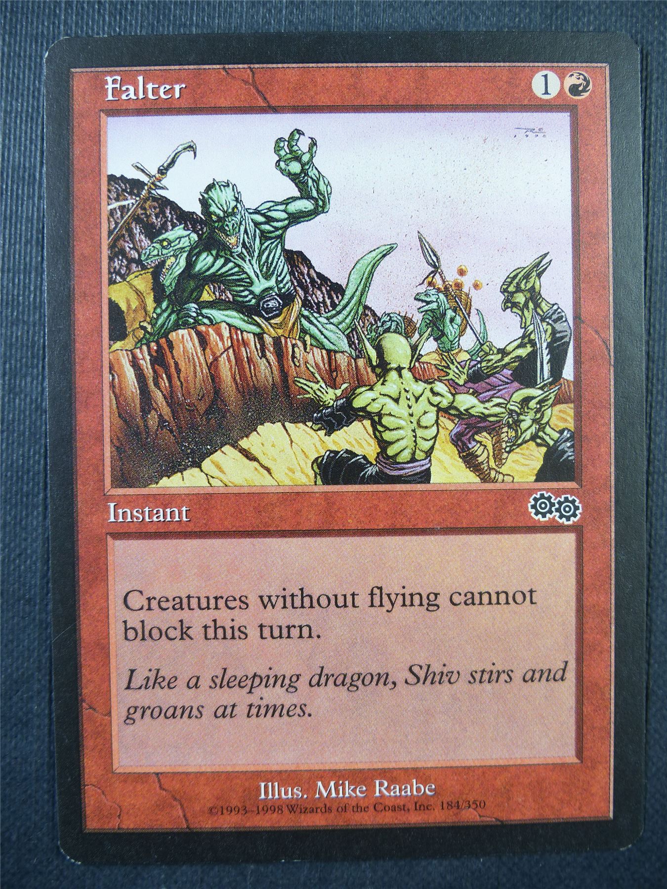 Falter - Urza's Saga - Mtg Card #73U