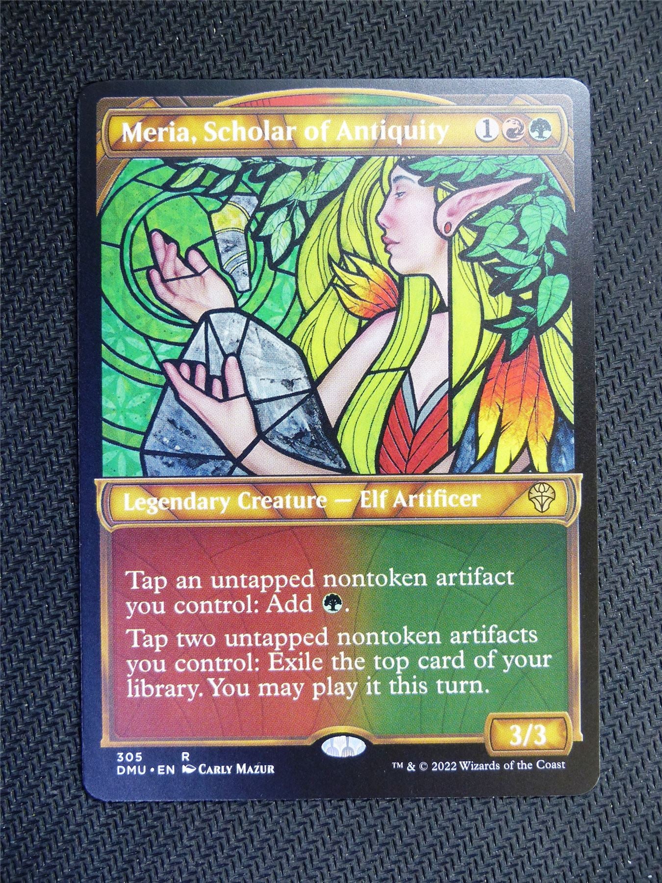 Meria Scholar of Antiquity FOIL - Dominaria United - Mtg Card #7VF