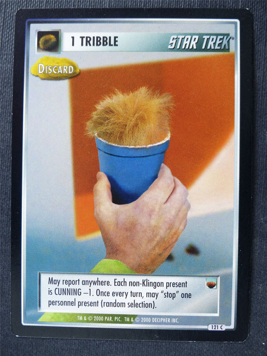 1 Tribble - Discard - Star Trek Card #4TK