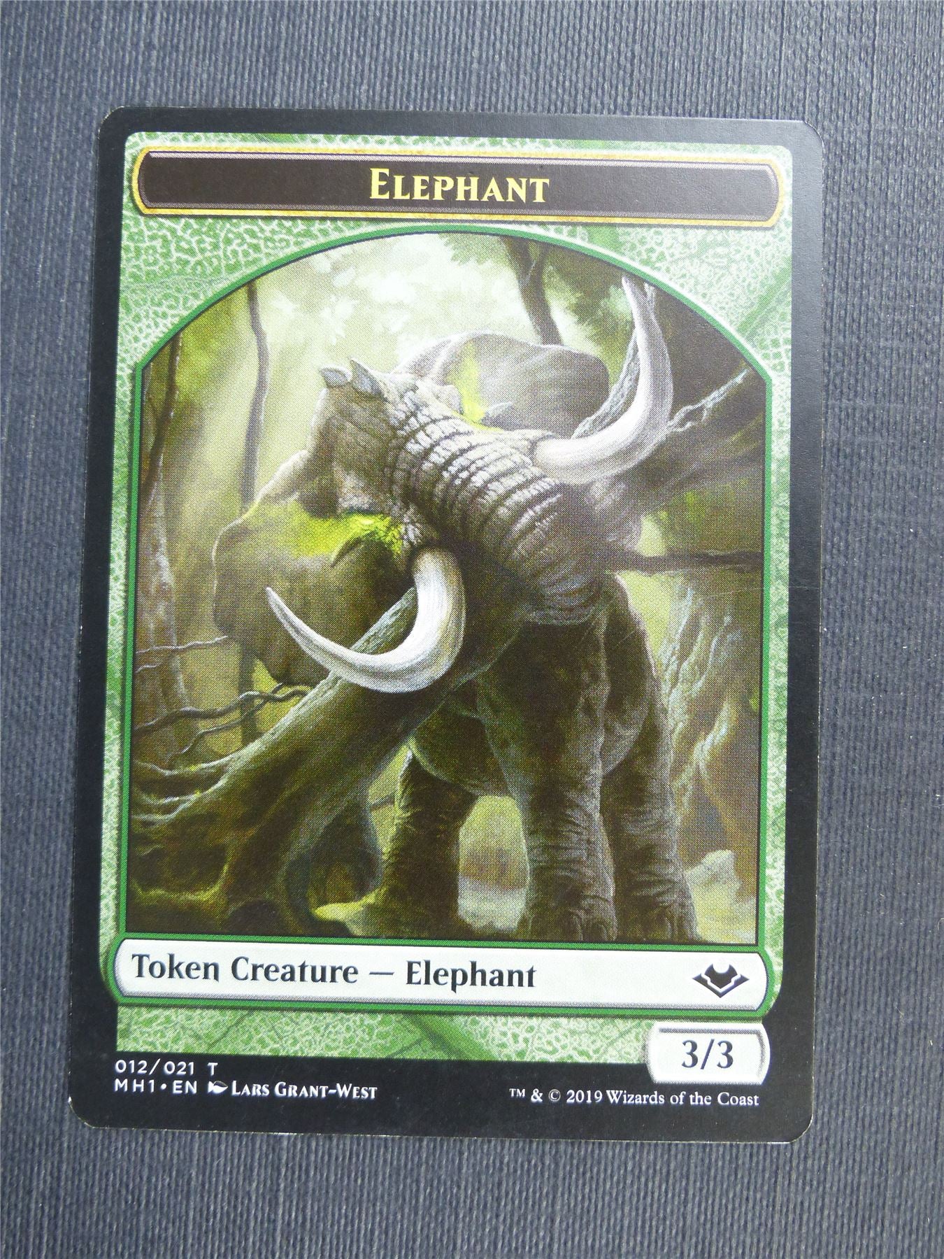 Shapeshifter / Elephant - Mtg Magic Token Cards #4OF