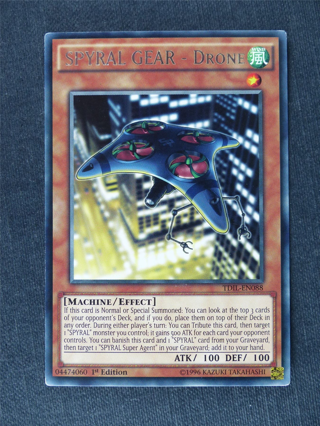Spyral Gear - Drone TDIL Rare - 1st ed