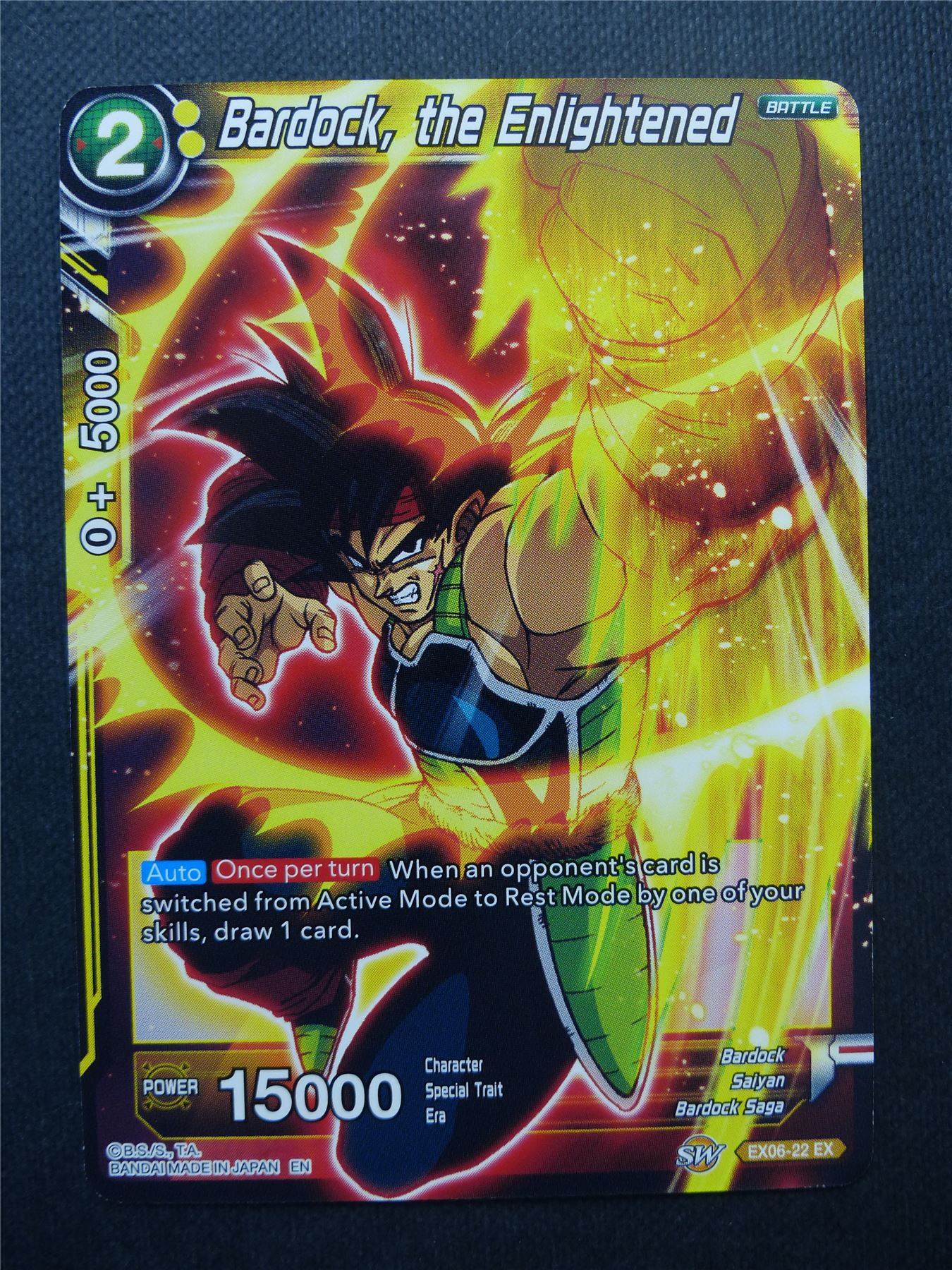Bardock the Enlightened EX - Dragon Ball Super Cards #1IP