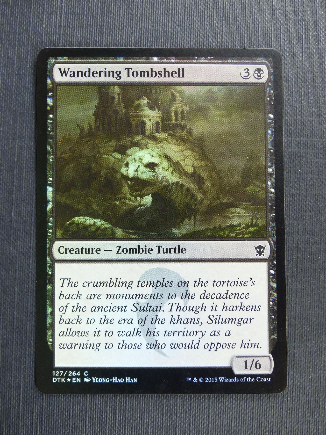 Wandering Tombshell Foil - Mtg Magic Cards #5BM