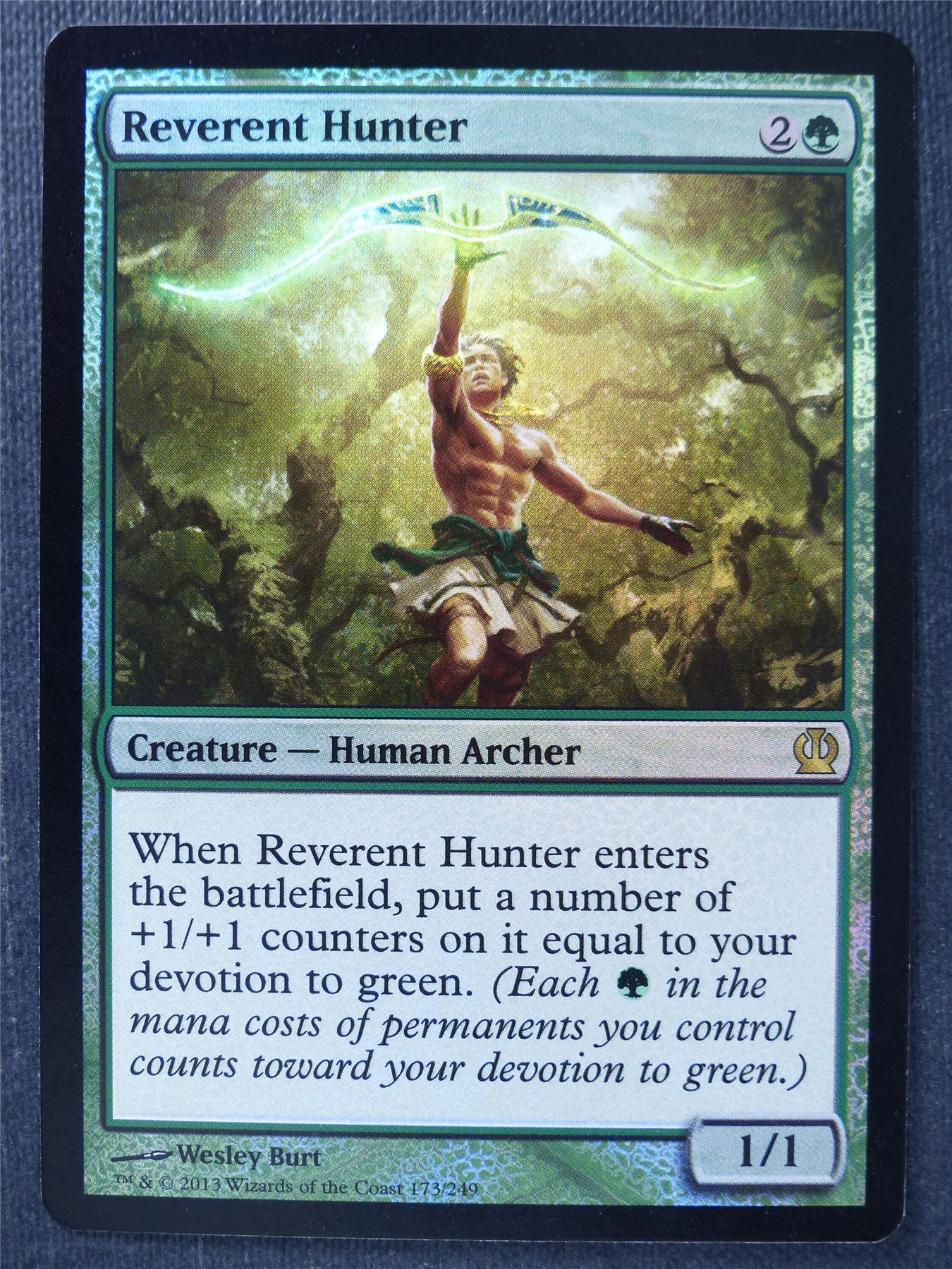 Reverent Hunter Foil - Mtg Magic Card #X5