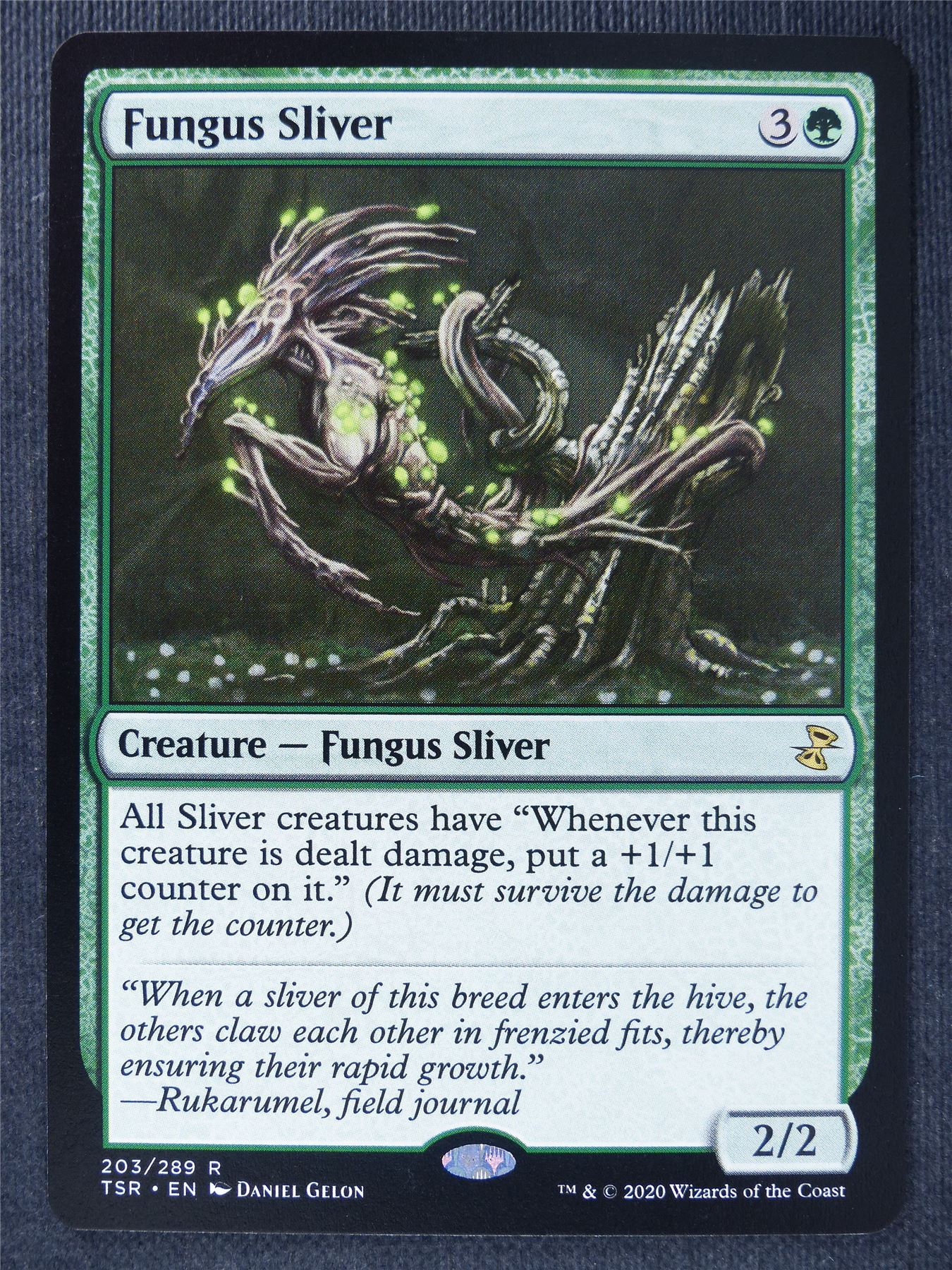 Fungus Sliver - Mtg Magic Cards #EO