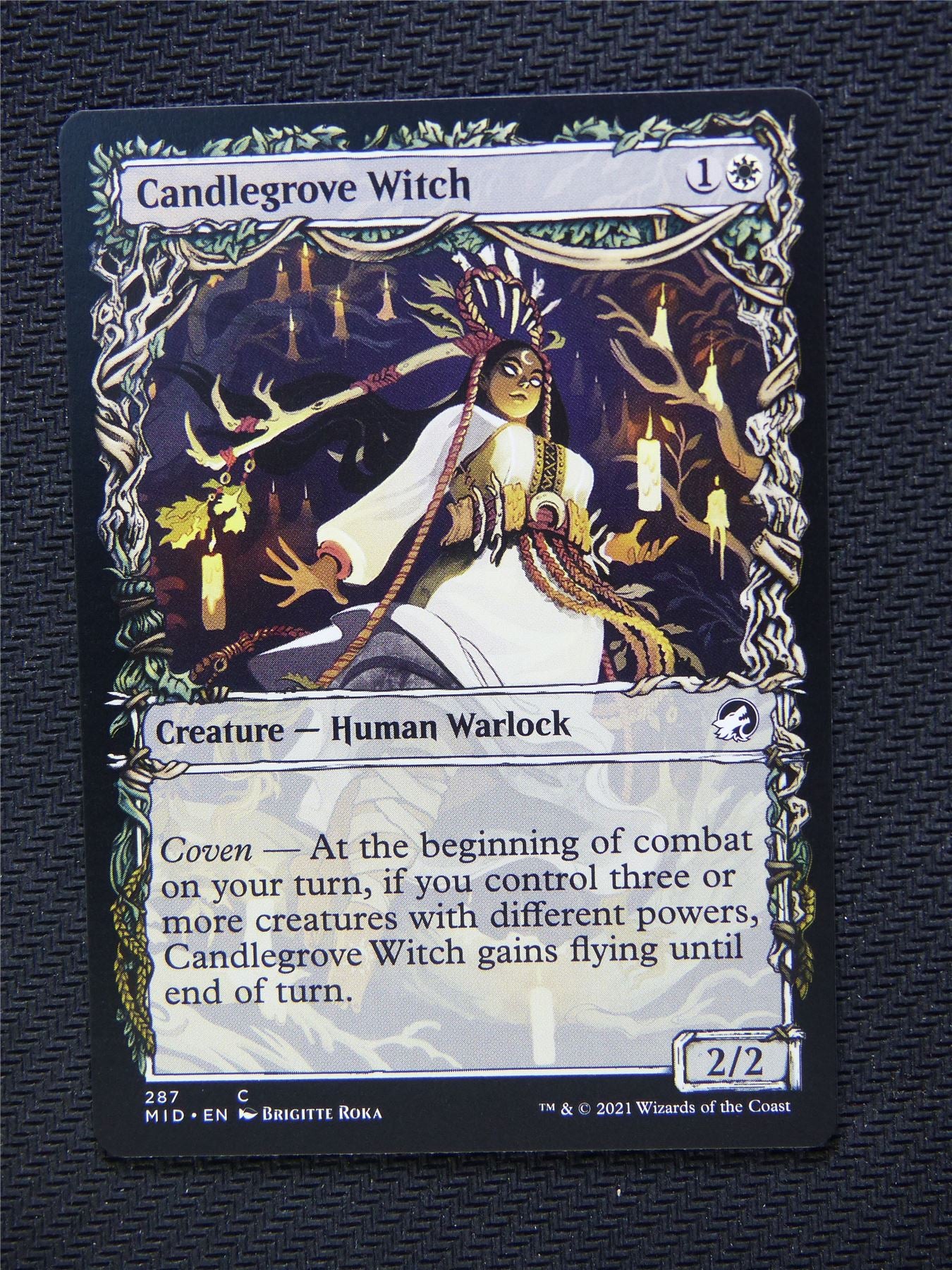 Candlegrove Witch Showcase - Innistrad - Mtg Card #3M8