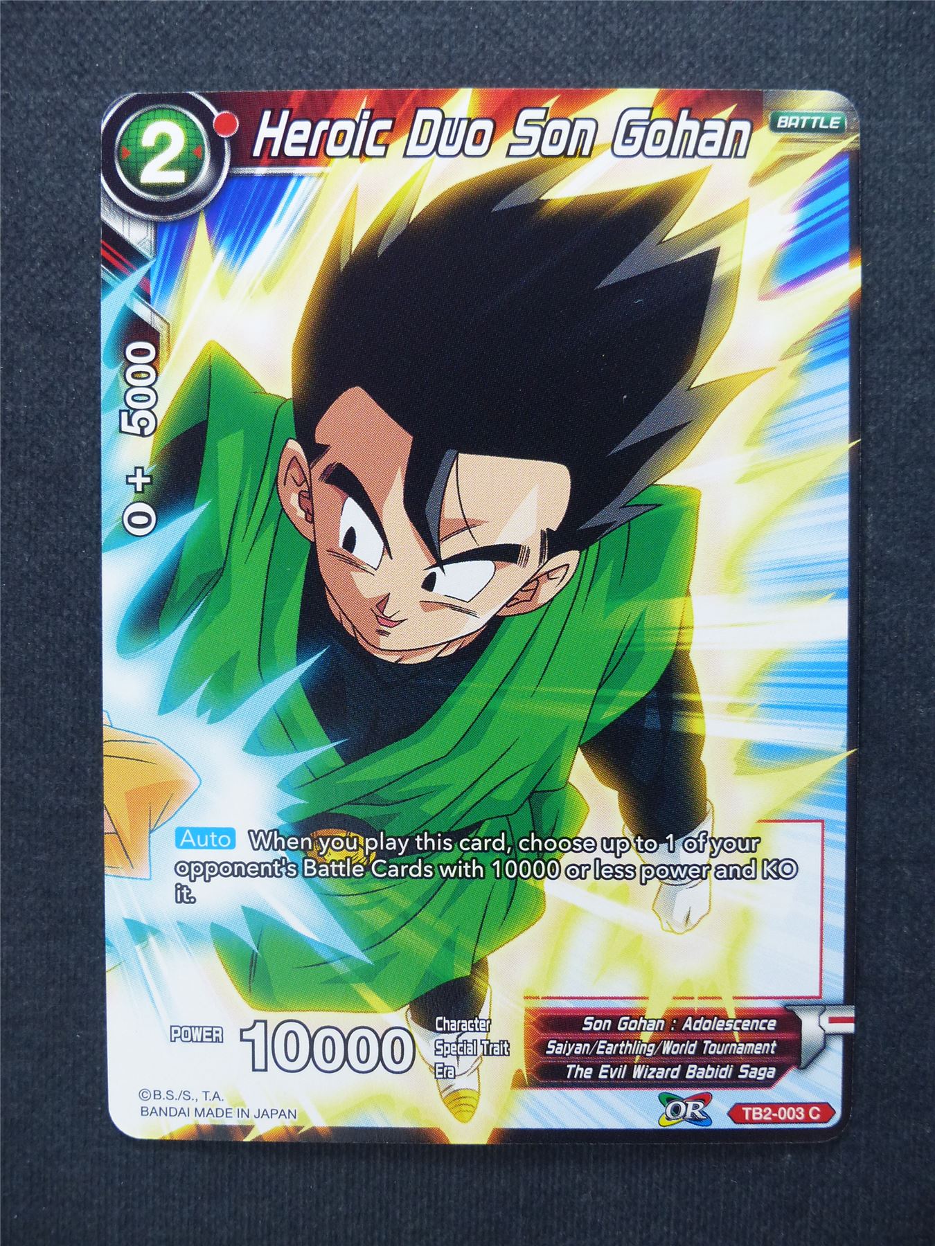 Heroic Duo Son Gohan - Dragon Ball Super Cards #98