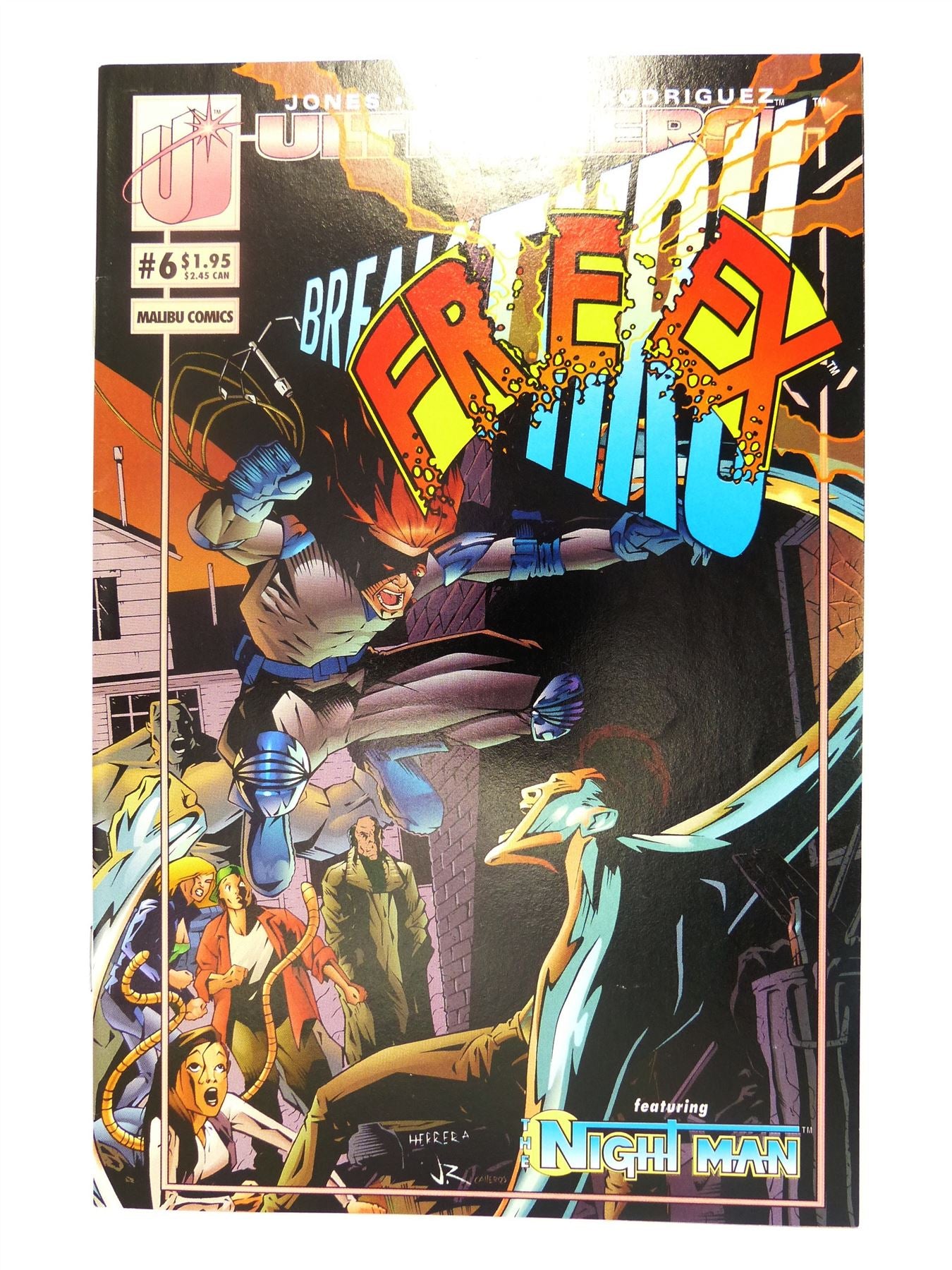 Freex #6 - Malibu - Comic # 1F33