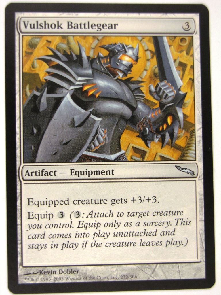 MTG Magic: the Gathering Cards: VULSHOK BATTLEGEAR: MRD