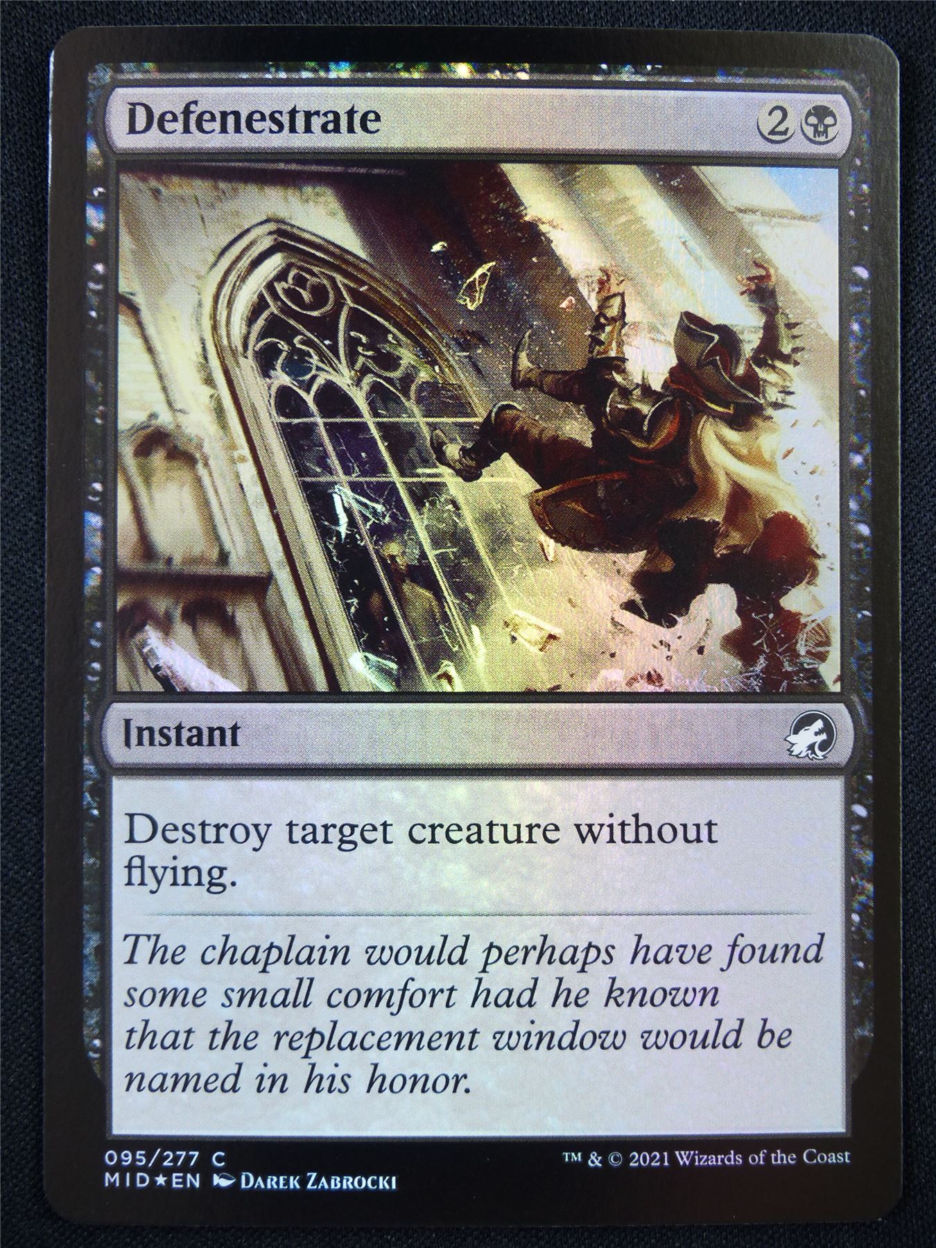 Defenstrate Foil - Mtg Card #1NX