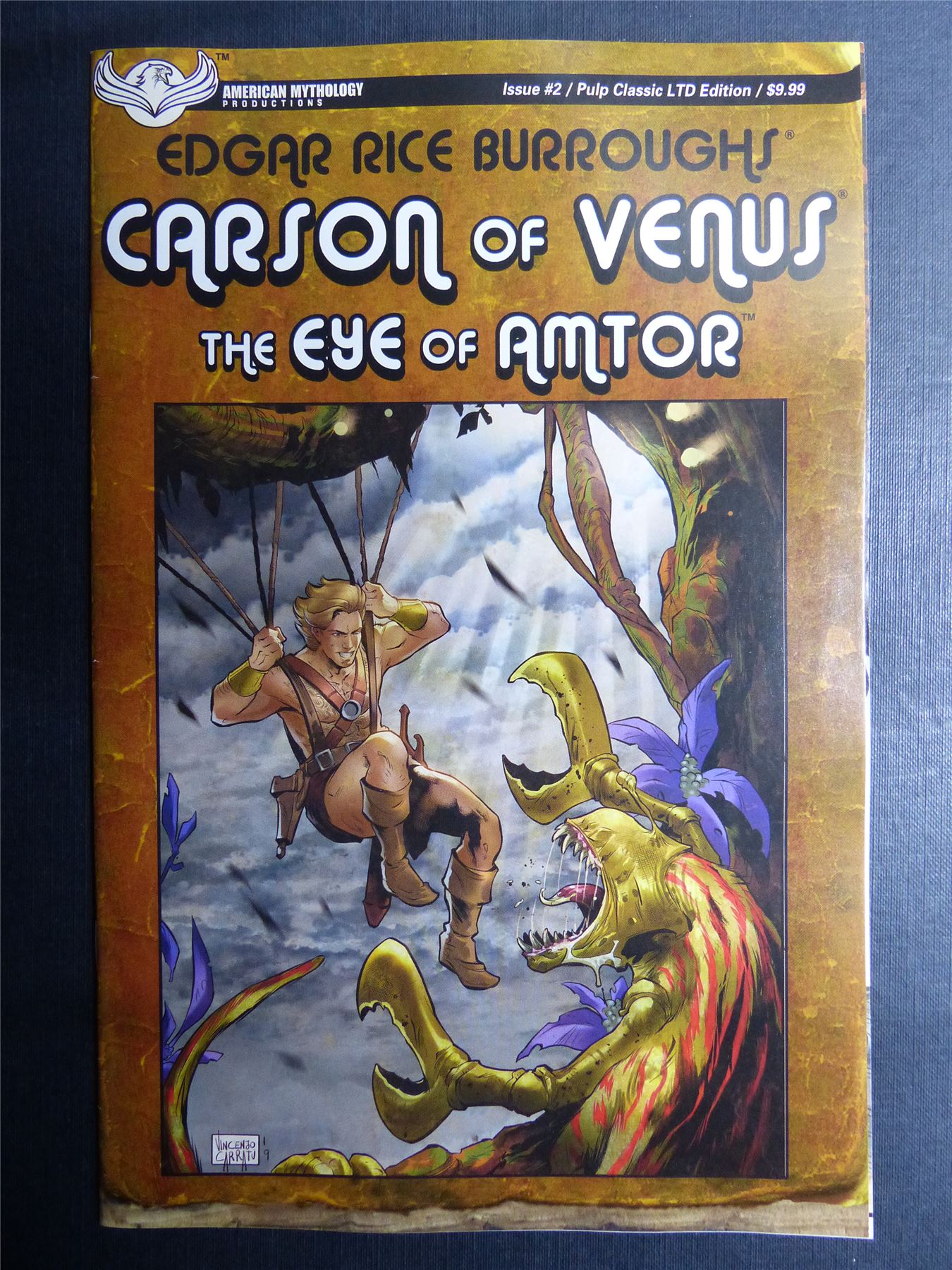 CARSON of Venus: The Eye of Amtor #2 Pulp Classic - Apr 2021 - Mythology Comics #MK