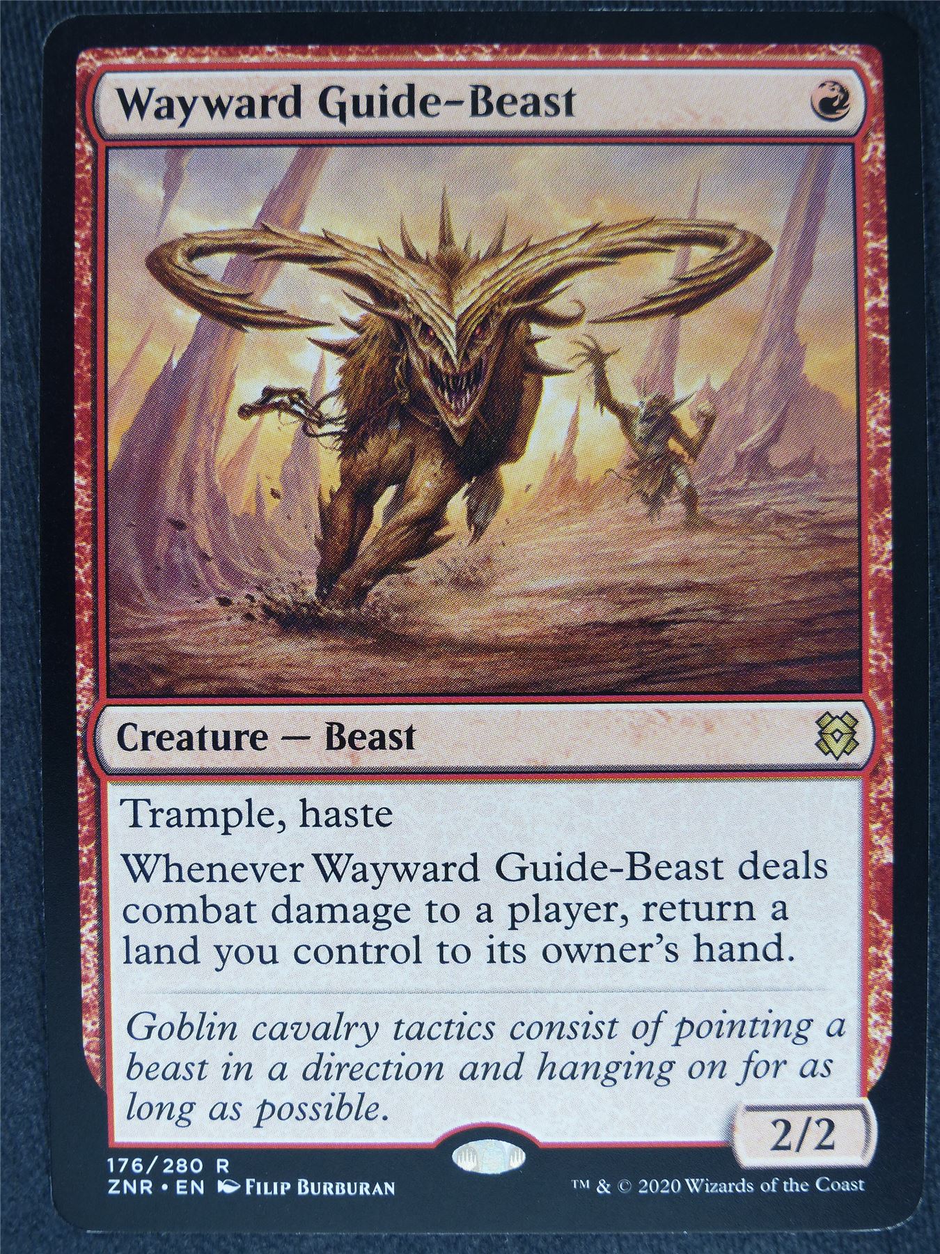 Wayward Guide-Beast Mint - Mtg Magic Cards #3O