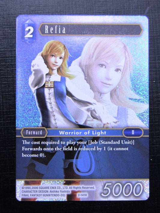 Final Fantasy Cards: REFIA 2-141H FOIL # 27G37