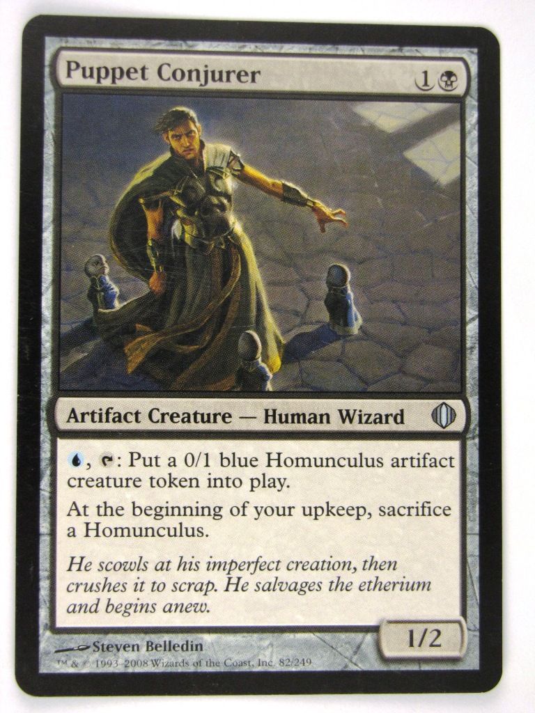 mtg card conjurer MTG Magic: The Gathering Cards: PUPPET CONJURER: ALA – Archeron