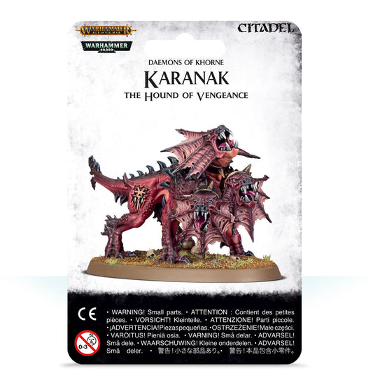 Karanak The Hound Of Vengeance - Daemons Of Khorne - Warhammer AoS #1N5